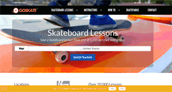 Desktop Screenshot of goskate.com